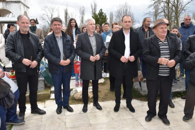 Градоначалникот Борче Јовчески и Претседателот на Совет Дејан Проданоски денеска беа присутни на одбележување на 120 години од смртта на Методи Патчев