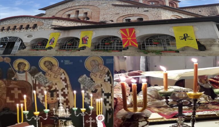 ЗА МНОГУ ГОДИНИ: Прилепскиот црковен храм “св.Кирил и Методиј” денеска беше претесен за да ги собери сите христијанските православни верници