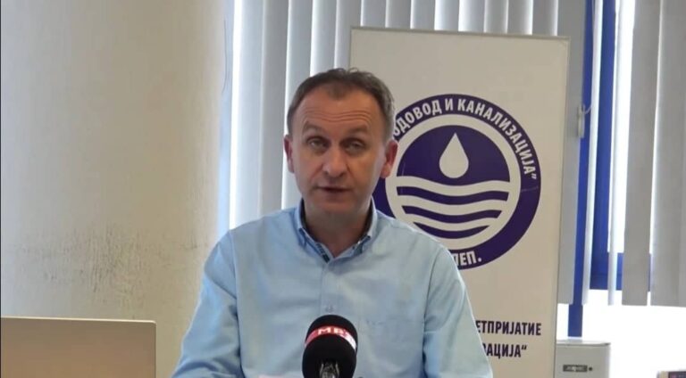 ЗА ДА РАБОТИТЕ БИДАТ ПОЈАСНИ: Нова прес-конференција на директорот на ЈКП „Водовод и канализација“ Прилеп  Игор Гулабоски