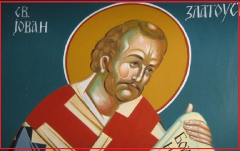 ДЕНЕС Е ГОЛЕМ ПРАЗНИК: Пренос на моштите на свети Јован Златоуст