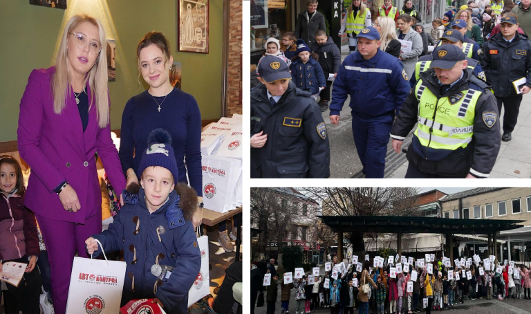 Секоја чест! “Авто Контрол” на првачињата им донираше сообраќајни прирачници за едукациja и воведување во сообраќајната култура