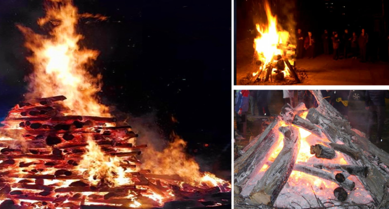 Вечерва низ прилепските маала “пламнаа” коледарските огнови