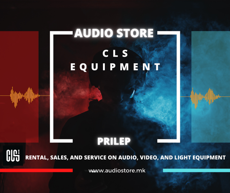 “CLS EQUIPMENT”-Прилеп! Лидери во нашата земја за квалитетна музичка опрема, инструменти, професионално музичко осветлување и озвучување