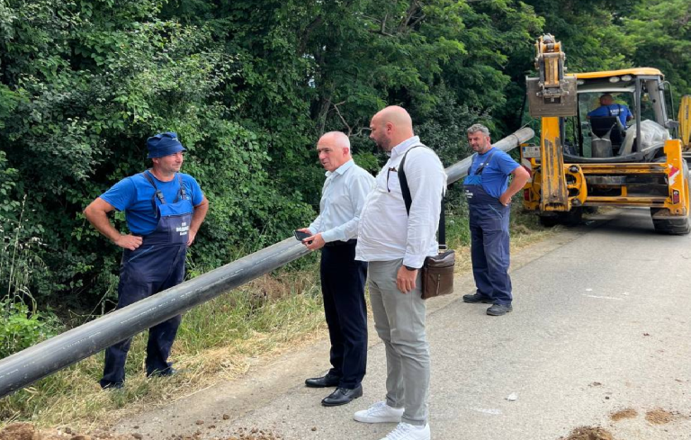 Започна реконструкцијата на водоводната линија Битола – с. Поешево – с. Логоварди во должина од 6 километри