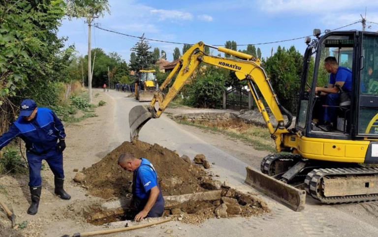 ЈКП Водовод – Битола засилено работи на крајната фаза од проектот Битола-Логоварди-Поешево