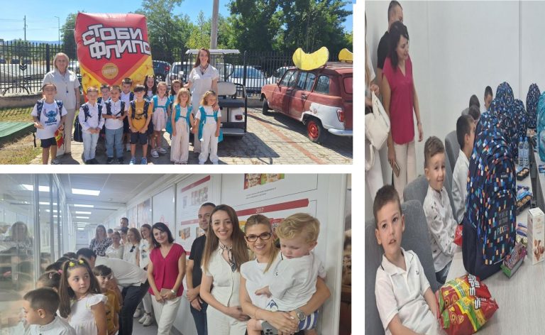 Традицијата продолжува! И оваа година, “Витаминка” на сите првачиња од нивните вработени им подари ранци, училишен прибор и слатки производи