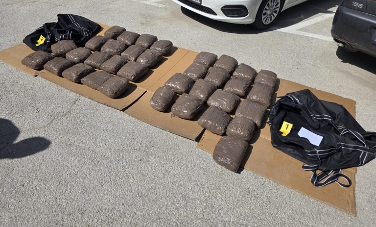 ВИДЕО: Млад прилепчанец со 35 килограми дрога фатен на регионалниот пат Битола-Прилеп