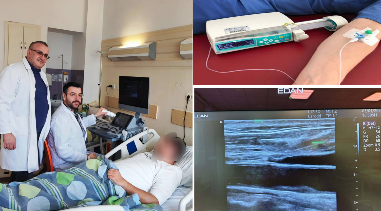 За прв пат во Прилеп изведена е животоспасувачка тромболиза кај пациент со акутен мозочен удар