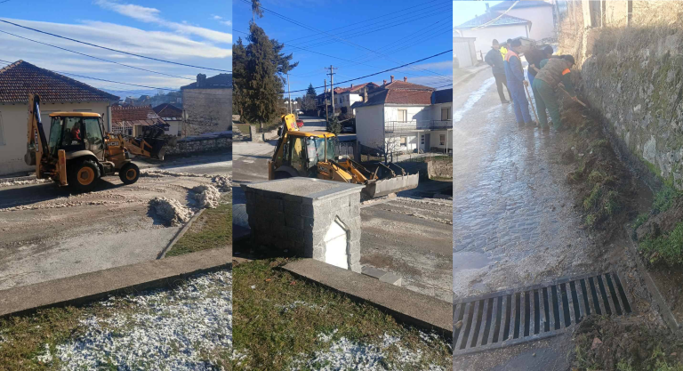 Неисчистените крушевски улици во зима се веќе минато! Чонески континуирано работи на зголемена безбедност и нормално одвивање на сообраќајот низ крушевските улици