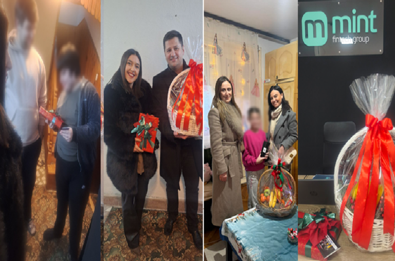 Секоја чест! И овие празници MINT Fintech Group со Божикна поддршка за две семејства