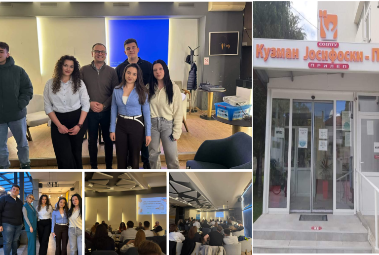 Учениците од СОЕПТУ “Кузман Јосифоски -Питу” на средба со прилепскиот градоначалник – одлична можност за размена на идеи