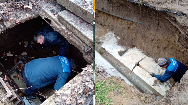 Секоја чест! Битолски Водовод успешно го санира дефектот на водоводната мрежа (ПВЦ ф 315)