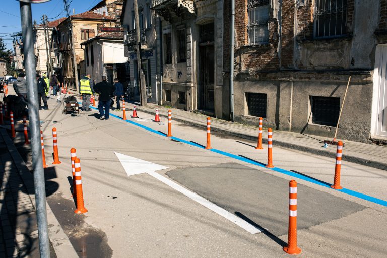 Коњановски и директорот Михајловски со потег кој овозможува заштита на пешаците во Битола