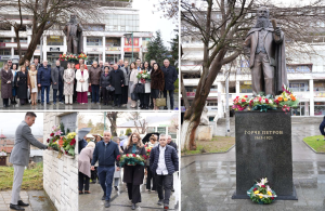 Прилеп гордо и достоинствено одбележа 161 година од раѓањето на Ѓорче Петров