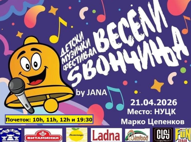 Побрзајте! За само еден ден во Прилеп се продадени 60% од билетите за вечерната фестивалска претстава од Веселите Ѕвончиња