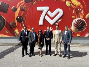 Проданоски ги пречека амбасадорката на Република Словачка и почесниот конзул Љубош Јакаб