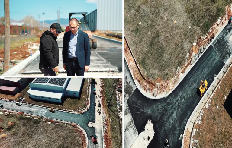 ВИДЕО: Во Индустриската зона ,,Металец” нови инвестиции и силен поттик за прилепската економија – започнаа градежните активности за целосно инфраструктурно уредување