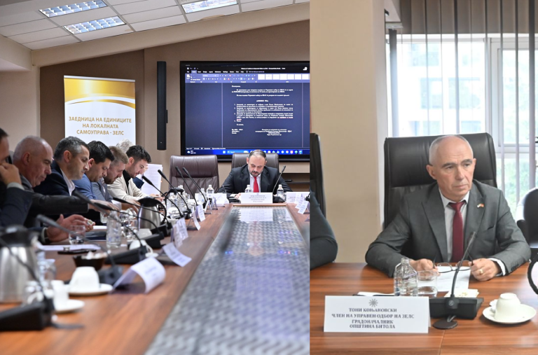 Битолскиот градоначалник Тони Коњановски присуствуваше на редовната седница на ЗЕЛС