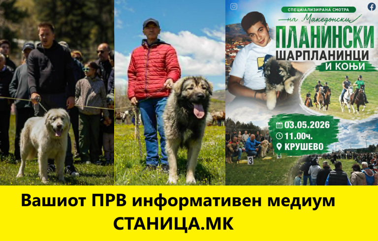 Вчера во Крушево се одржа специјалната смотра на шарпланинци и коњи ,,Меморијал Тоше Проески”