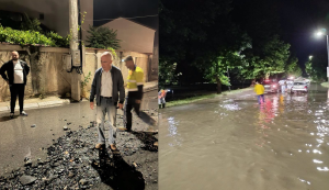 После силното невреме кое синоќа ја зафати Битола, Јавните Препријатија ги санираат штетите