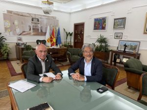 Во Битола пристигна големиот пријател на Македонија, Котецу Казухиро