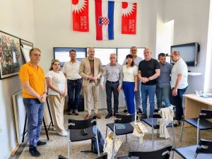 Битолскиот градоначалнк и градоначалникот на Општина Новаци се во студиска посета на Република Хрватска