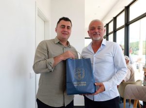 Во рамки на посетата на Елбасан, крушевскиот градоначалник Нико Чонески заедно со градоначалникот на Елбасан го означија почетокот на изградбата на новиот адреналински парк во Фунар