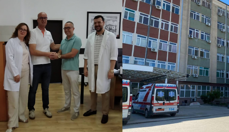 Втора донација од „Гаро Градба“ за пациентите во прилепската болница