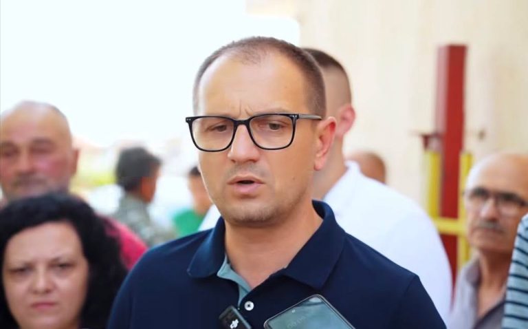Прилепскиот градоначалник после големото невреме на терен во Големо Коњари