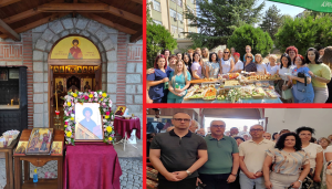 Прилепските доктори и медицинскиот персонал денеска во црквата во дворот на болницата во Прилеп, го одбележаа големиот христијански празник посветен на св. Пантелејмон