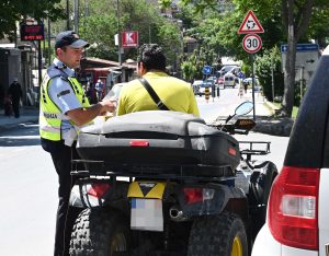 Зајакнати акциски контроли на возачи на велосипеди, мопеди, мотоцикли, трицикли и четирицикли – 6.932 прекршоци и 503 кривични пријави